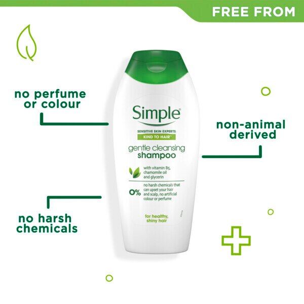 DNR Simple Kind To Hair Gentle Cleansing Shampoo 400Ml