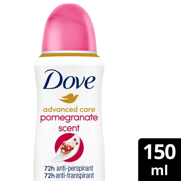 Dove Advanced Antiperspirant Deodorant Pomegranate 200ml 150ML