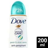 Dove Anti-Perspirant Deodorant Spray Pear &amp;amp; Aloe Vera 200ml