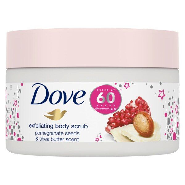 Dove Body Scrub Pomegranate Seeds &amp;amp; Shea Butter 225ml