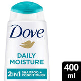 Dove Daily Care 2in1 Shampoo &amp;amp; Conditioner   400ml