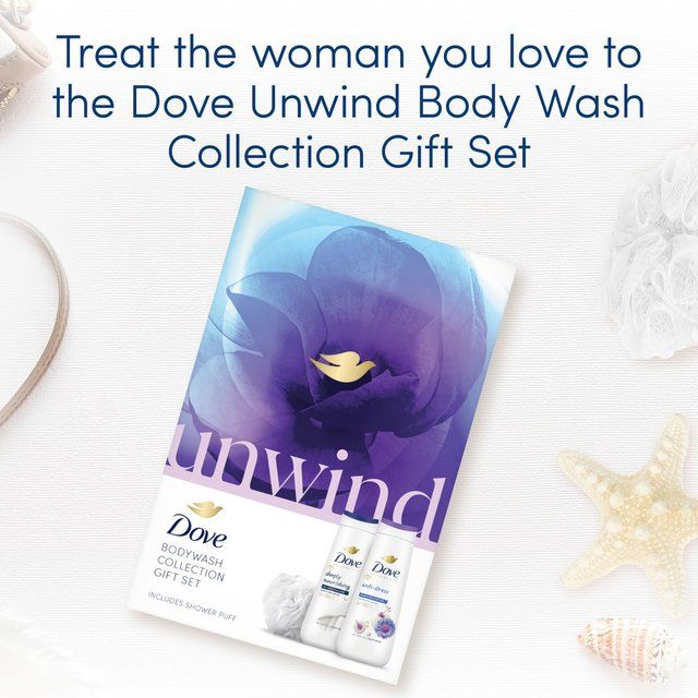 Dove Unwind Bodywash Collection Gift Set