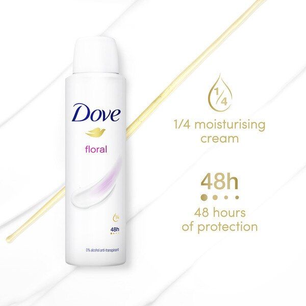 Dove Women Anti-Perspirant Deodorant Spray Floral 200ml