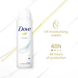 Dove Women Anti-Perspirant Deodorant Spray Fresh 200ml