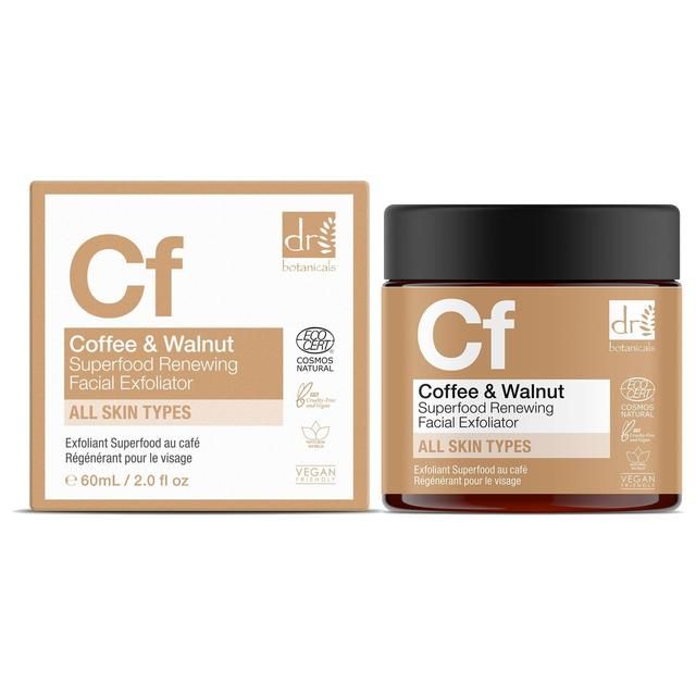 Dr Botanicals Apothecary Coffee Superfood Renewing Facial Exfoliator   60ml
