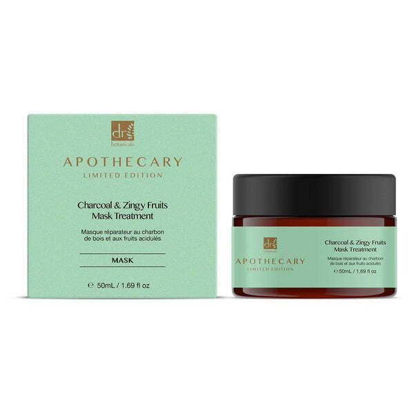 Dr Botanicals Charcoal and Zingy Fruits Mask Treatment 50ml
