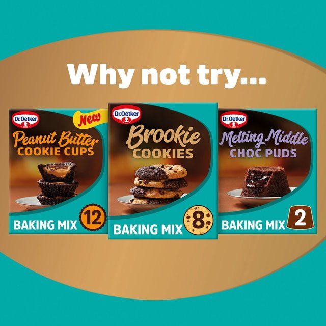 Dr. Oetker Brookie Cookie and Brownie Mix   390g