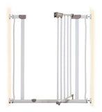 DreamBaby Ava Slimline Gate - Fits Openings 61cm to 68cm - White