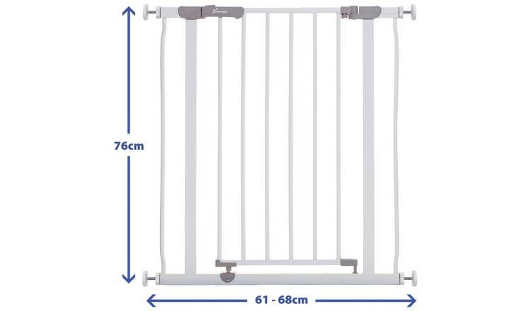 Dreambaby AVA Slimline Safety Gate Fits 61-68cm - White