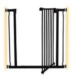 DreamBaby Liberty Xtra Tall Metal Safety Gate (Fits Gap 75-81cm) - Black - Pressure Mounted