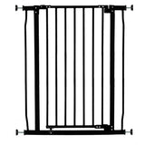 DreamBaby Liberty Xtra Tall Metal Safety Gate (Fits Gap 75-81cm) - Black - Pressure Mounted