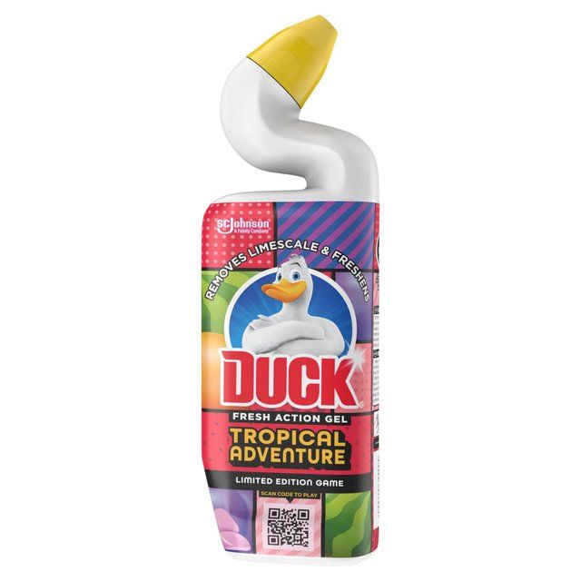 Duck Deep Action Gel Toilet Liquid Tropical Adventure   750ml