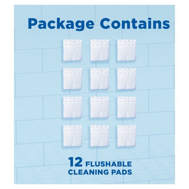 Duck Toilet Fresh Brush Refills   12 per pack