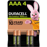 Duracell Recharge Ultra AAA Rechargeable Batteries   4 per pack