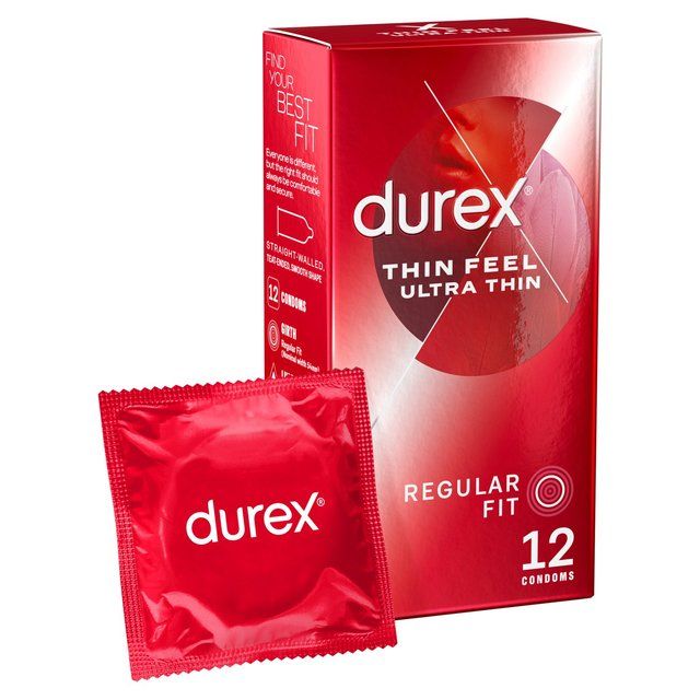 Durex Thin Feel Ultra Thin 12 Condoms   12 per pack