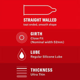 Durex Thin Feel Ultra Thin 12 Condoms   12 per pack