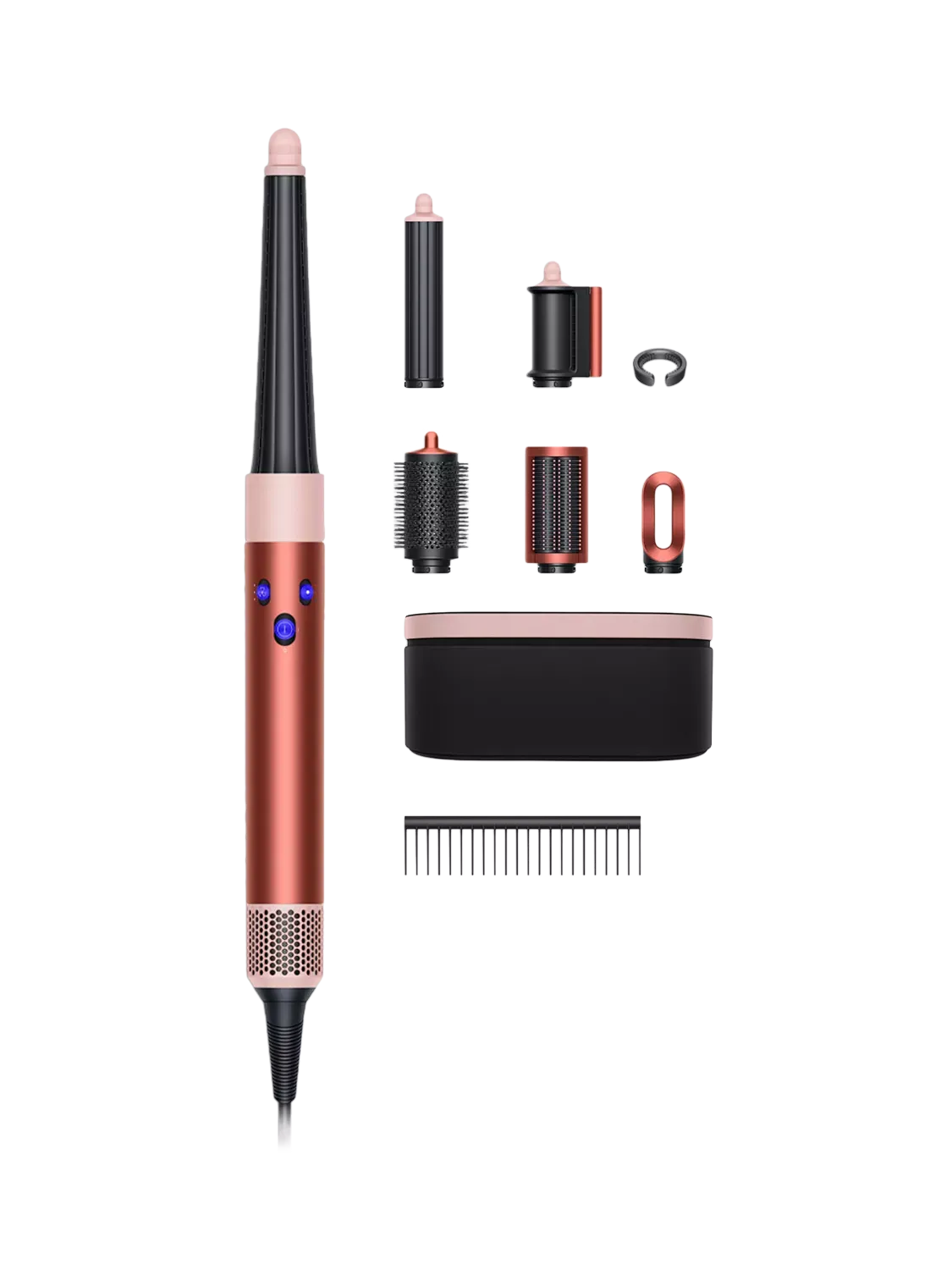 Dyson Airwrap™ i.d Straight+Wavy Complete Hair Styler, Strawberry Bronze - McGrocer