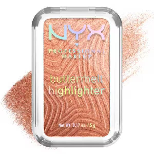 NYX Professional Makeup Buttermelt Highlighter Butta Bronze, imported from the UK