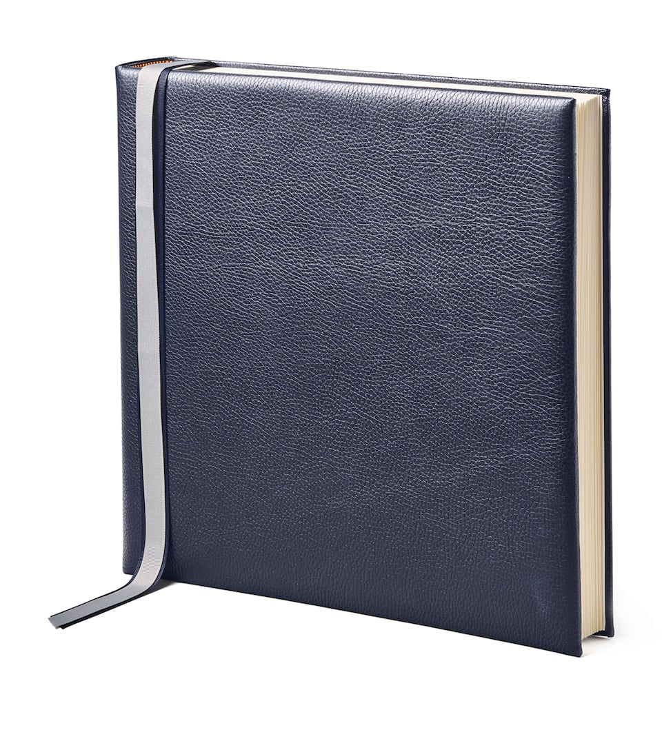 Leather Weekly Planner with Gilt-Edged Pages 19.5cm x 14cm