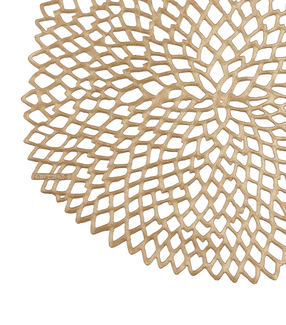 Chilewich Dahlia Round Placemat (40cm)