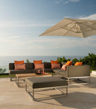 Indian Ocean modular outdoor centre lounge chair, UK version