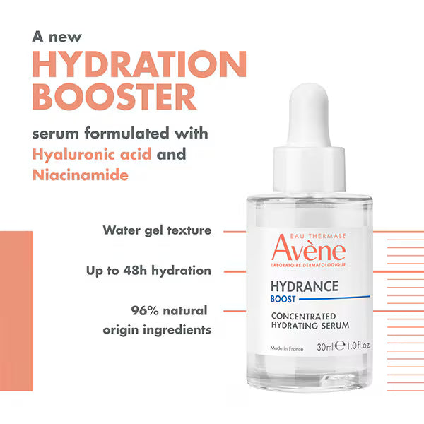 Avène Hydrance Boost Face Serum 30ml - British product