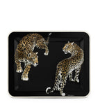 Dolce&Gabbana Casa Wooden Leopard Tray