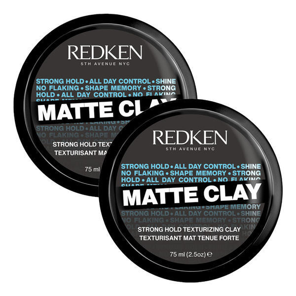 Redken Matte Clay 75ml container, imported from the UK