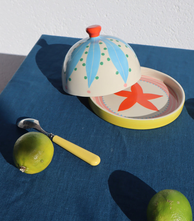 Laetitia Rouget starfish butter dish 16cm (British brand)