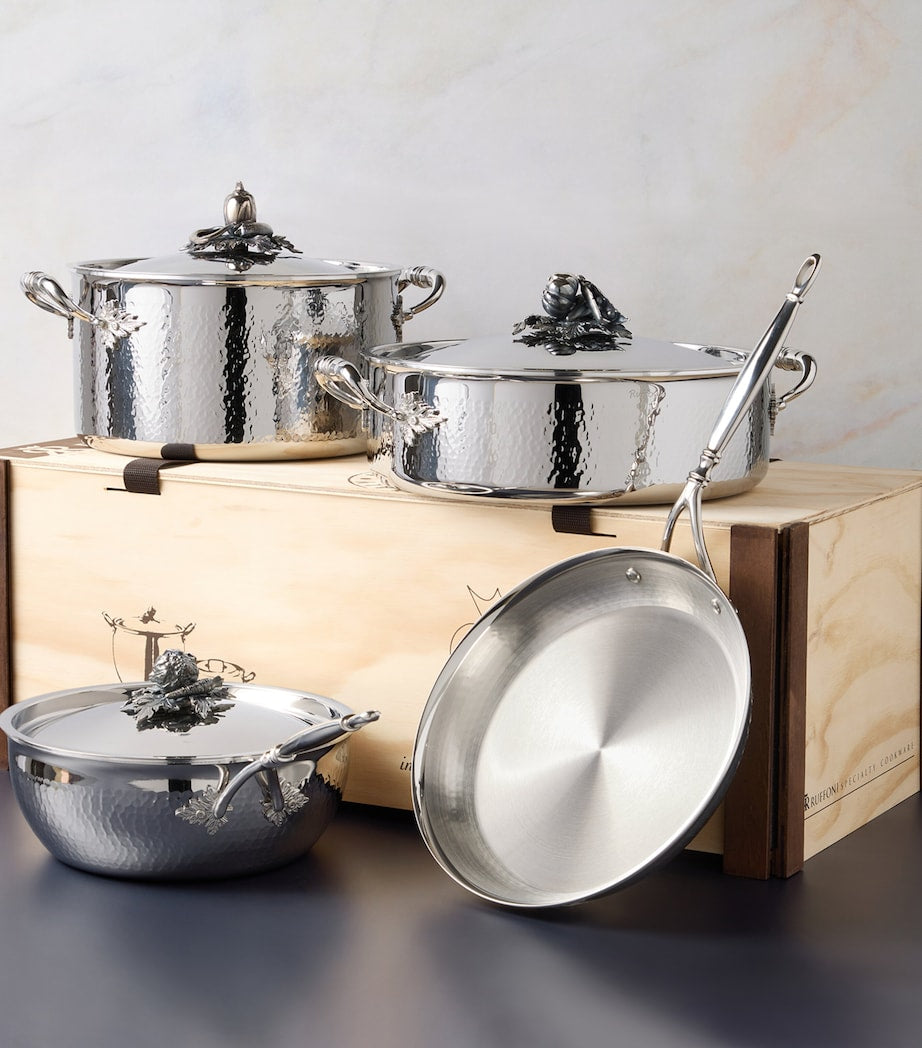 Ruffoni 4-Piece Opus Prima Cookware Set