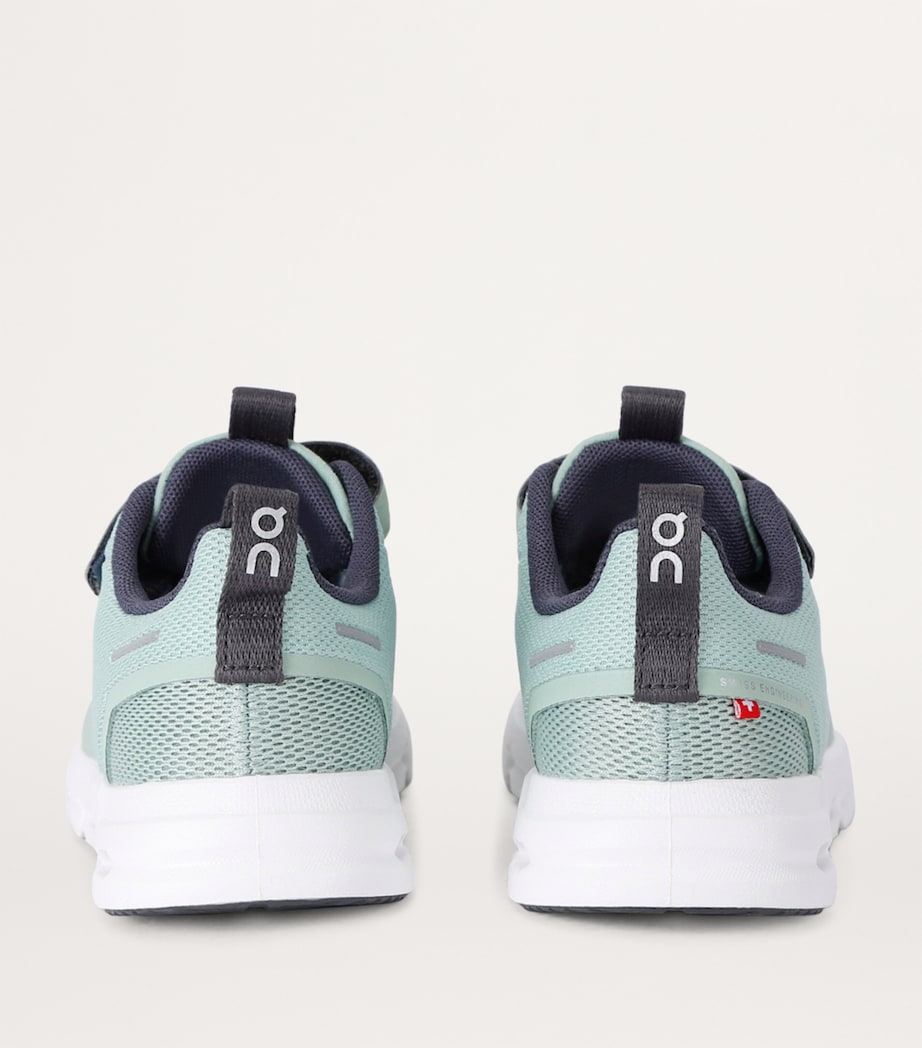 Children's Velcro-Fastened Trainers with Extra Cushioning and Wide Outsole
