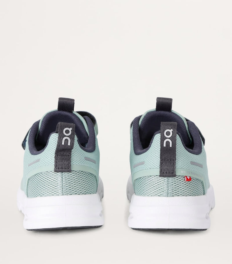 Children's Velcro-Fastened Trainers with Extra Cushioning and Wide Outsole