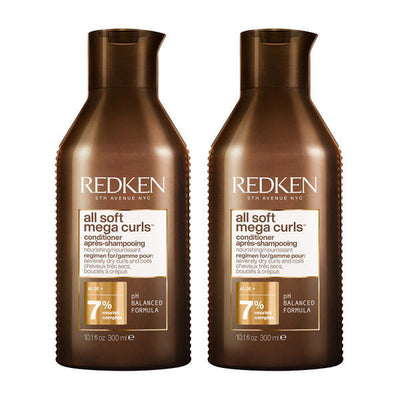 Redken All Soft Mega Curl Conditioner Duo 600ml Hair
