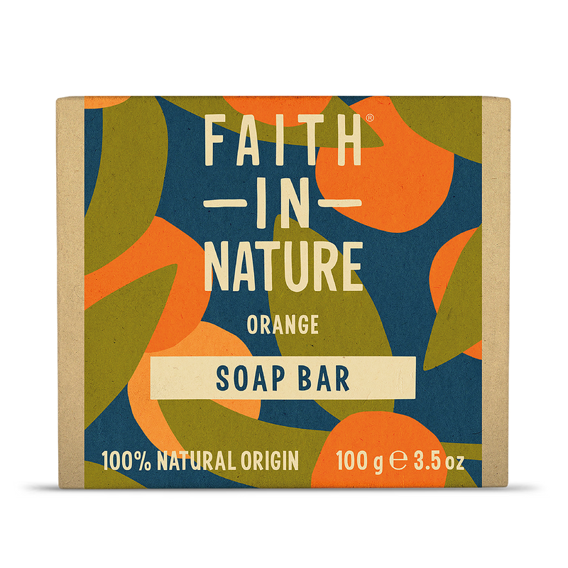 Faith In Nature Soap Bar Orange 100g