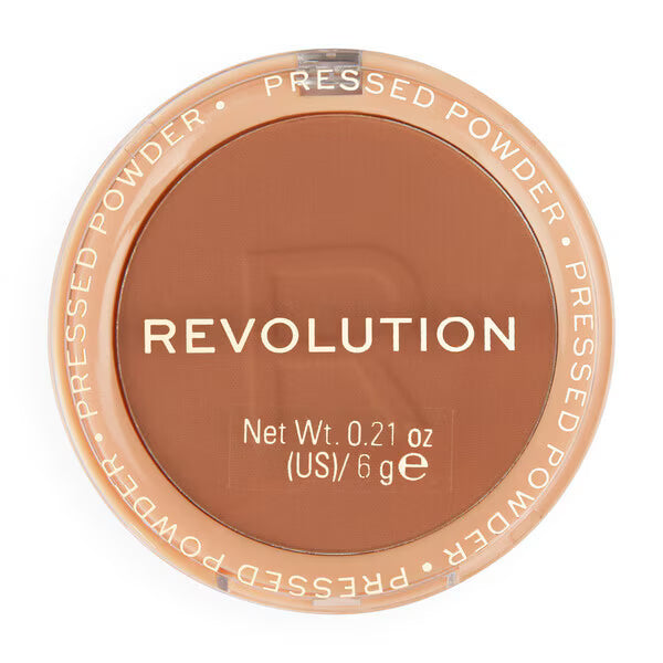 Revolution pressed powder makeup tan shade, imported from the UK