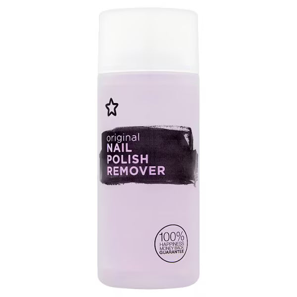 Superdrug acetone nail polish remover 50ml (British brand)