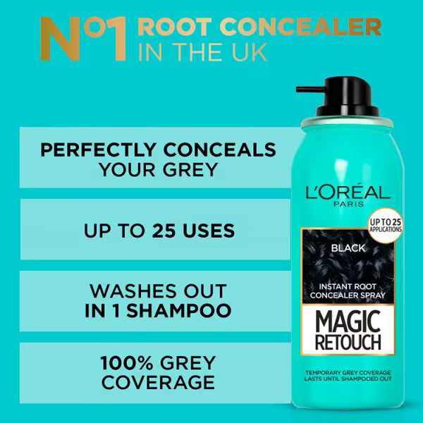 L'Oréal Paris Magic Retouch Black Root Touch Up, UK version