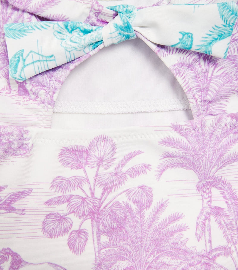 MARIE RAXEVSKY jungle print kids swimsuit 2-12 years, imported from the UK