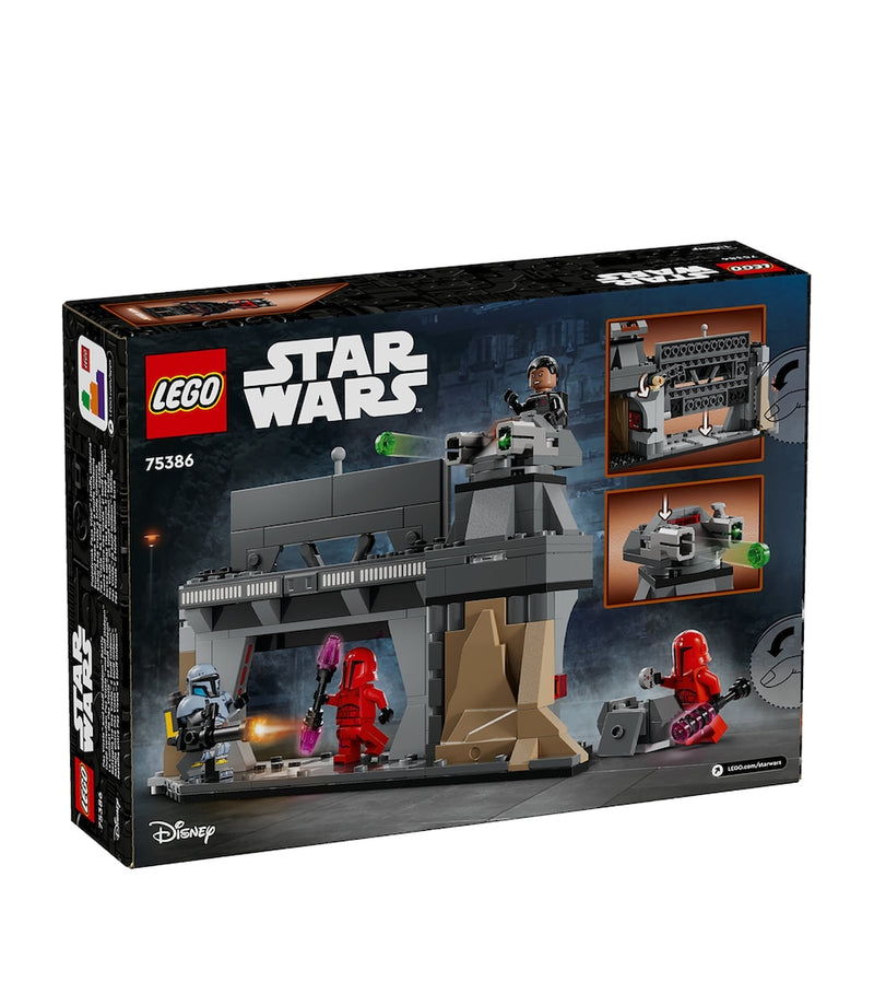 Lego Star Wars Paz Vizsla and Moff Gideon Battle 75386