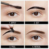 Maybelline Eyebrow Gel Tint Dark Brown, imported from the UK