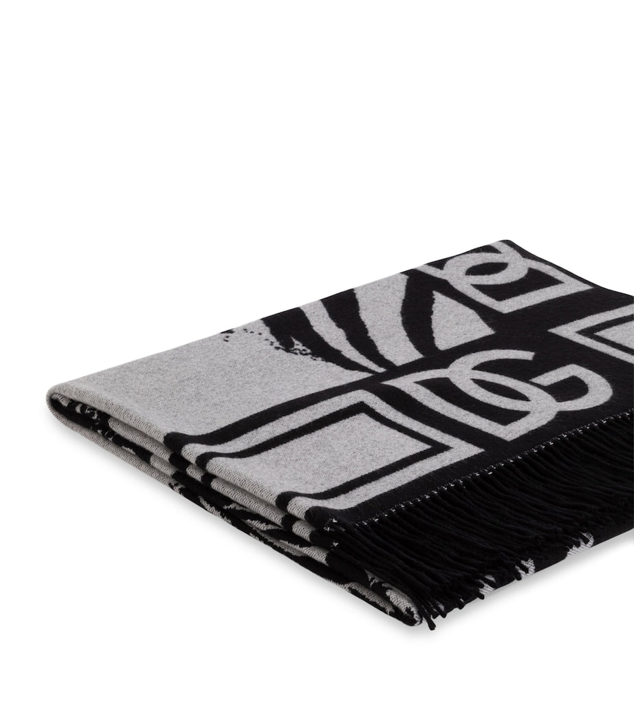 Dolce&Gabbana Casa cashmere zebra throw 140cm x 180cm - British product