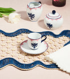 Aquazzura rectangular Baru placemat set of two, 44.5cm by 33.5cm - British product