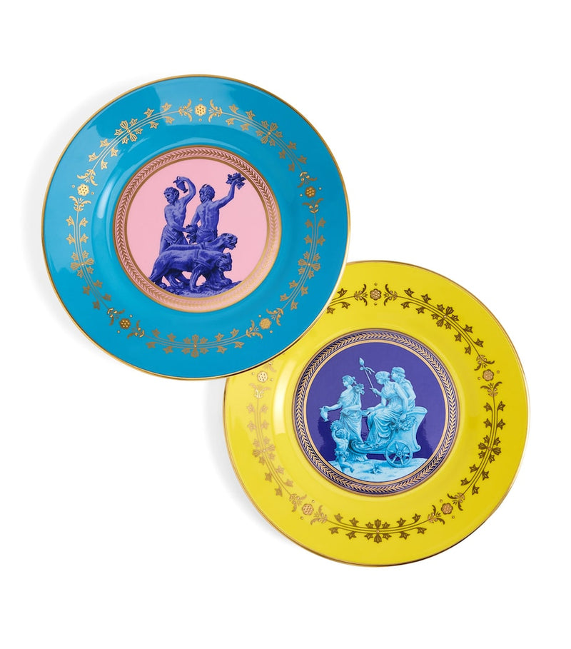 Wedgwood Set of 2 Bacchus Plates (20.6cm)