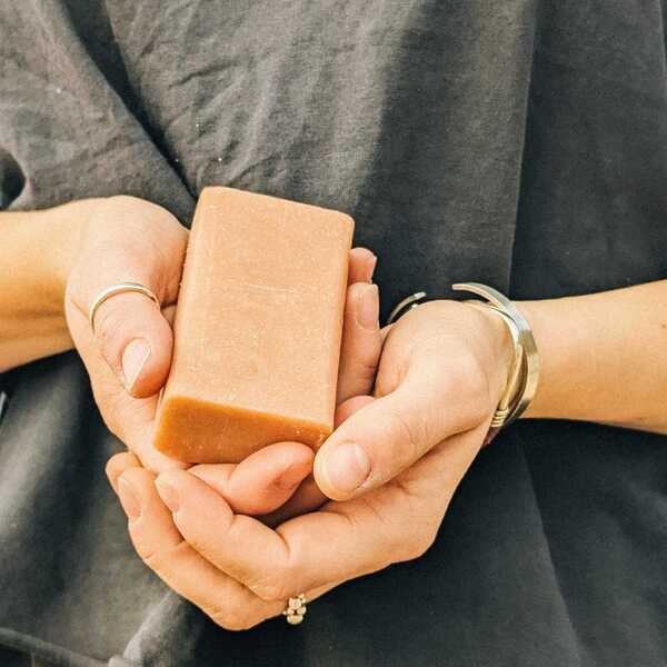 Wylder Naturals peppermint grapefruit soap bar mango butter 120g (British brand)