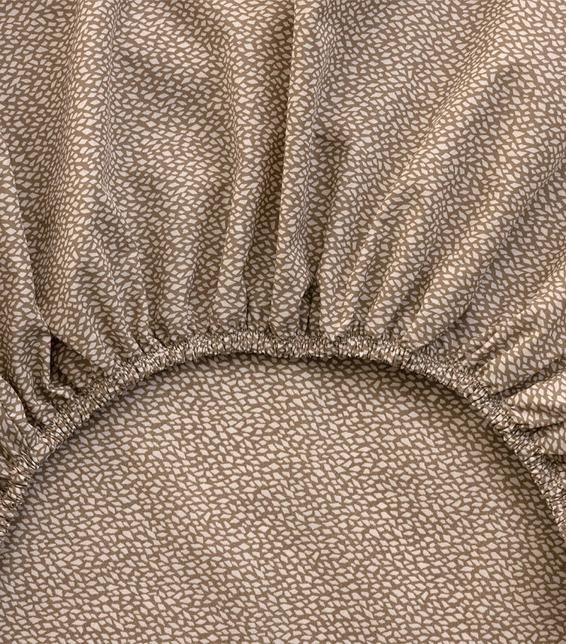 Yves Delorme double fitted sheet 140cm x 200cm (British brand)