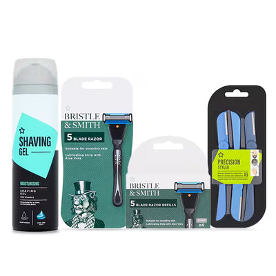 Superdrug Teen Starter Shaving Kit Razor and Gel Set