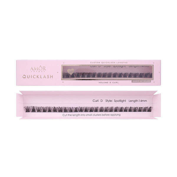 House of Amor false eyelashes extra length, UK version