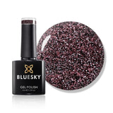Bluesky Generous pink glitter gel polish - British product