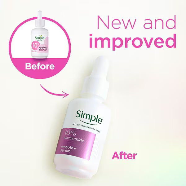 Simple 10% Niacinamide Booster Serum for face skin 30ml (British brand)