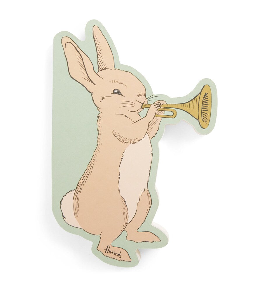 Rabbit-Themed Lined Notebook with Smooth Paper
